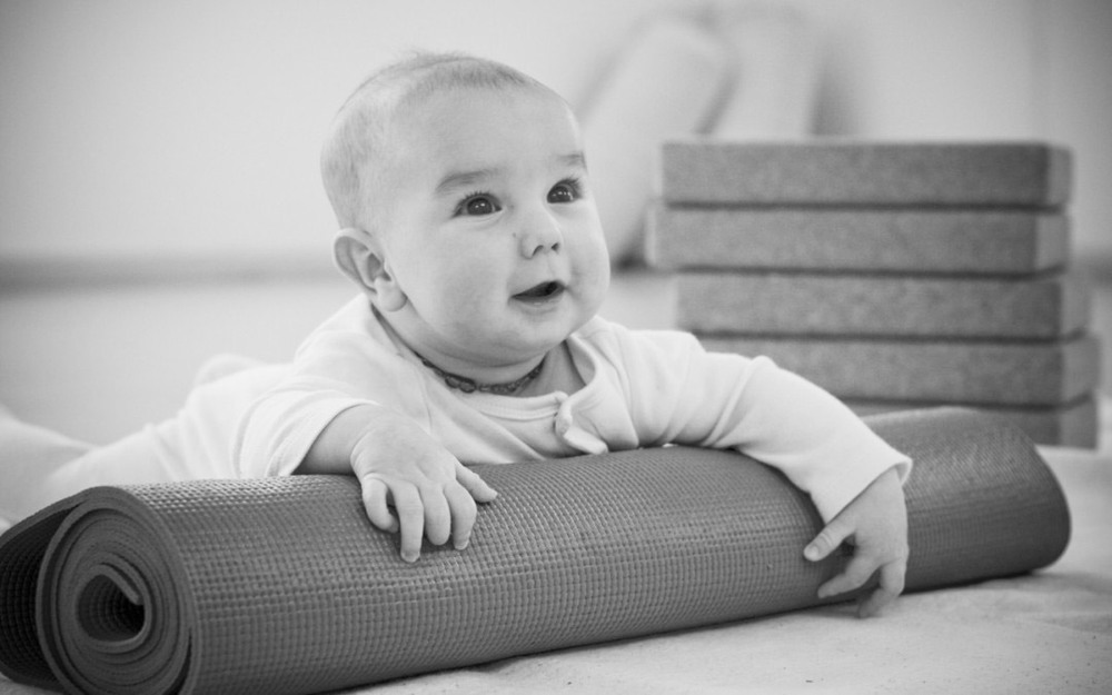 Hush Those Cobwebs and Be Happy with Now through Baby Yoga