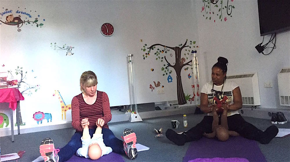 Baby Yoga Training at Leeds Mother & Baby Unit