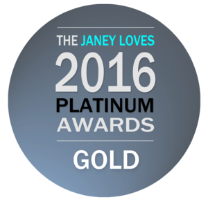 The Janey Loves 2016 Awards - Gold winner