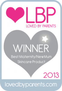 Loved By Parents Best Maternity/New Mum Skincare Product 2013
