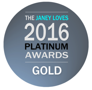 The Janey Loves 2016 Awards - Gold winner