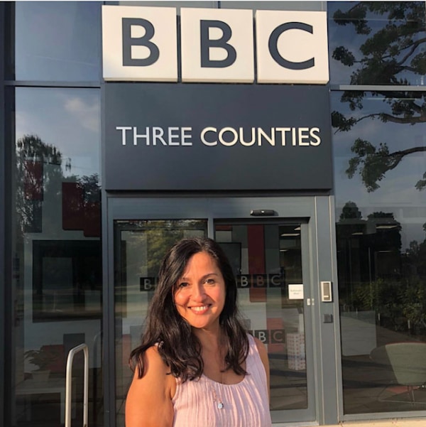 Justina Perry of MamaBabyBliss on BBC Three Counties Radio