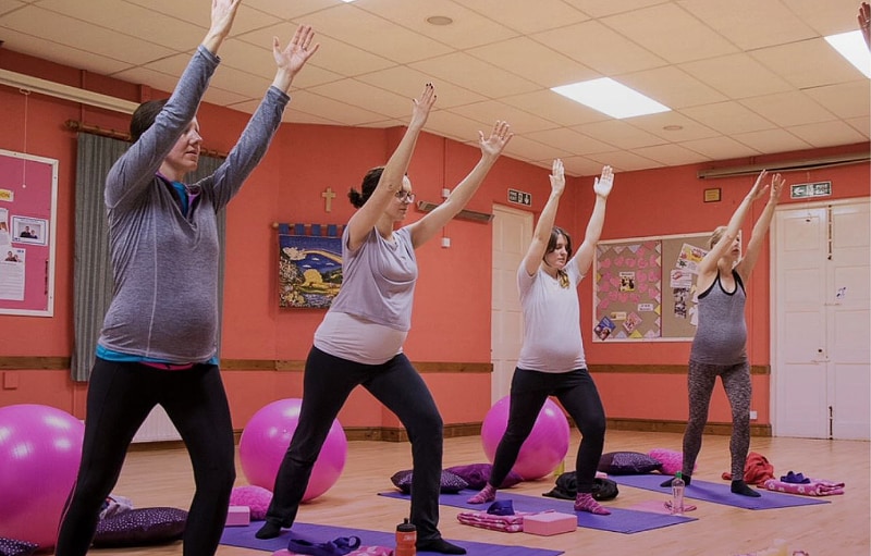 South Northamptonshire pregnancy and postnatal yoga classes
