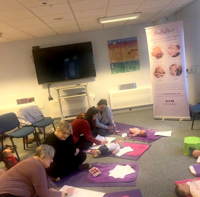 Baby Massage Training for the NHS in Leeds