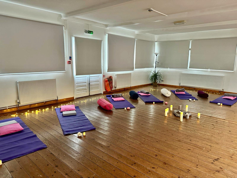A Pregnancy Yoga Class taking place in Baldock Hertfordshire